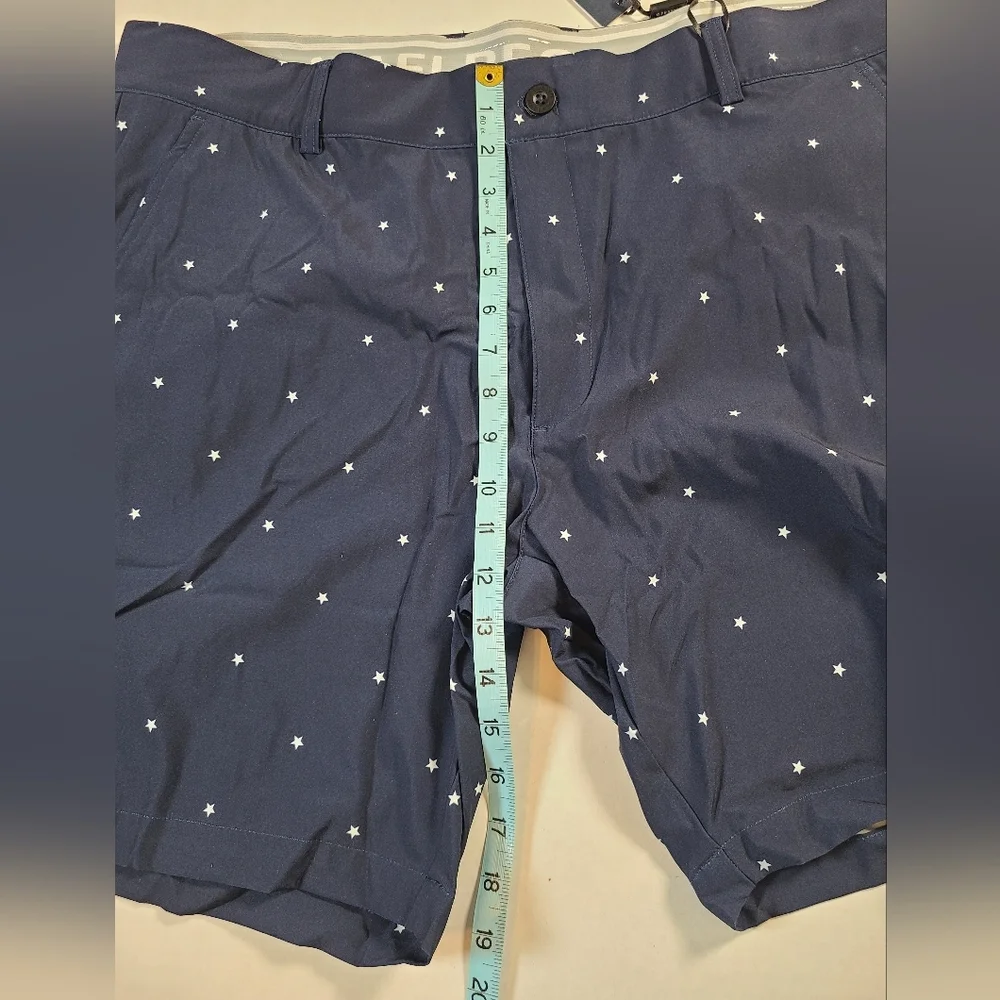 Maelreg Men's Navy Blue Pro Flex Shorts Quick Dry Water Resistant NWT 40 X 7